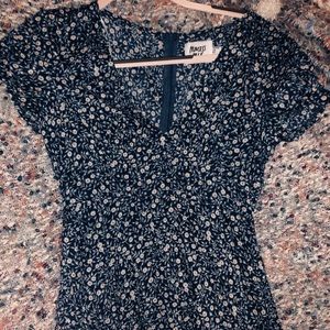 BRAND NEW princess polly floral dress in blue